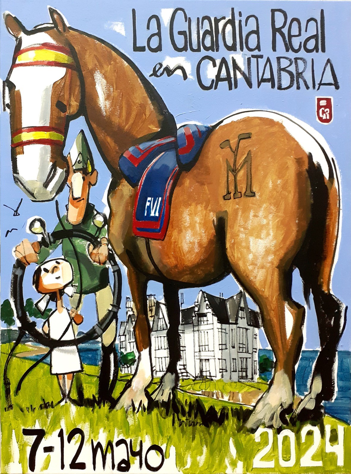 Viñeta del ejercicio Cantabria 2024 (por José Manuel Esteban)