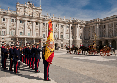 Cartas Credenciales en el Palacio Real de Madrid